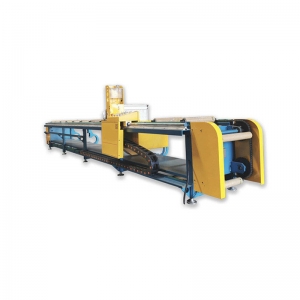Aluminium extrusion double puller for aluminium profile run out table