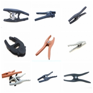 Fixture Pp D Clip Clamp Profile Anodizing Process Clamps For Aluminium Profile