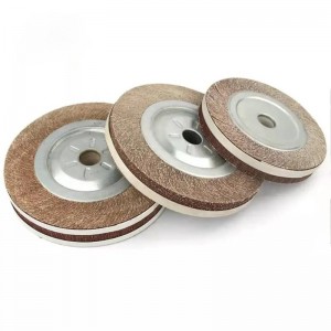 Emery Flap Wheel For Stainless Steel Pipe Making Tube Mill