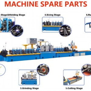 China High quality stainless steel tube mill pipe making machine