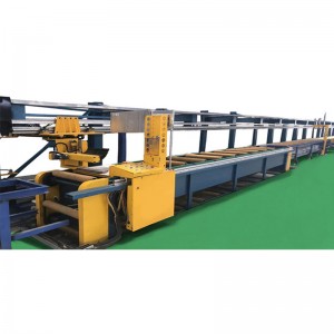 Aluminium extrusion double puller for aluminium profile run out table
