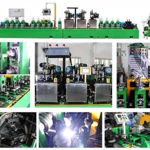 China High quality stainless steel tube mill pipe making machine
