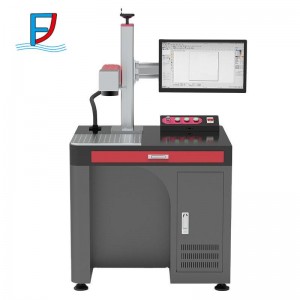 Cabinet Desktop Laser 20w 30w 50w Fiber Laser Marking Machine with Computer