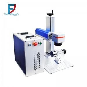 Cabinet Desktop Laser 20w 30w 50w Fiber Laser Marking Machine with Computer