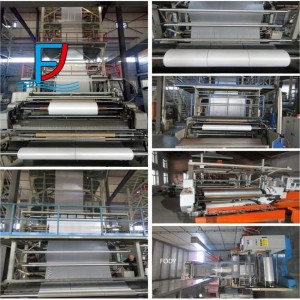Transparent Blue/White PVC Plastic Heat Shrink Film/Bags for Aluminium Profile Packing