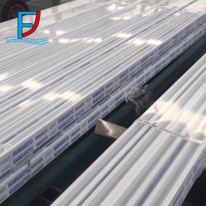 Transparent Blue/White PVC Plastic Heat Shrink Film/Bags for Aluminium Profile Packing