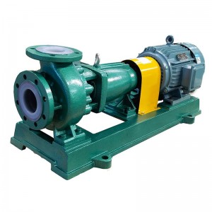 Pompa centrifuga per acido chimico al fluoro IHF per l'anodizzazione di profili in alluminio