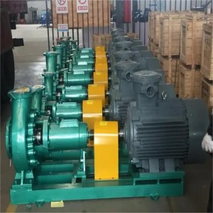IHF Fluorine Centrifugal Chemical Acid Pump for Aluminium Profile Anodizing
