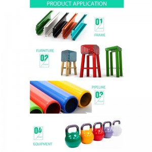 Powder Coating Chemical for Aluminum Profile Painting Wordshop