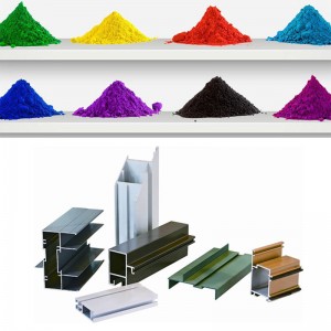 Powder Coating Chemical for Aluminum Profile Painting Wordshop