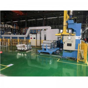 Single Billet Heating Furnace with Hot Log Shear before Aluminium Extrusion