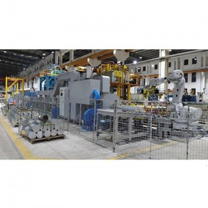 Single Billet Heating Furnace with Hot Log Shear before Aluminium Extrusion