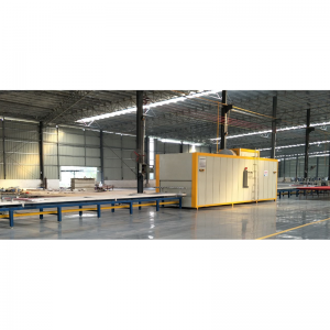 Vacuum Wood Grain Heat Transfer Machines mo Aluminium Profile