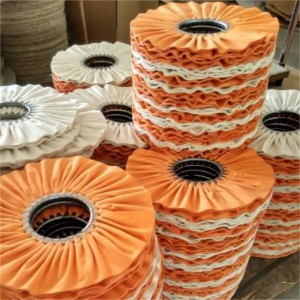 Airflow Cotton Cloth Buffing Wheel for Stainless Steel Metal Polishing