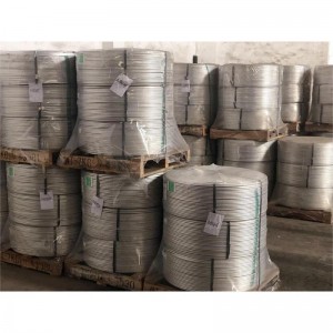 Aluminum titanium boron wire coil AlTi3B1 AlTi5B0.2 aluminium master alloy AlTiB for casting plant