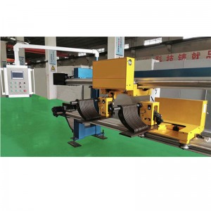 Aluminium extrusion double puller for aluminium profile run out table
