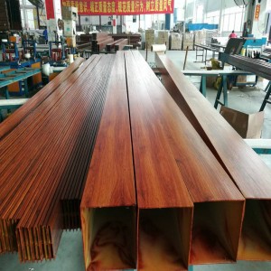 Wood Grain Heat Transfer Film For Aluminium Profile