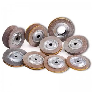 Emery Flap Wheel For Stainless Steel Pipe Making Tube Mill
